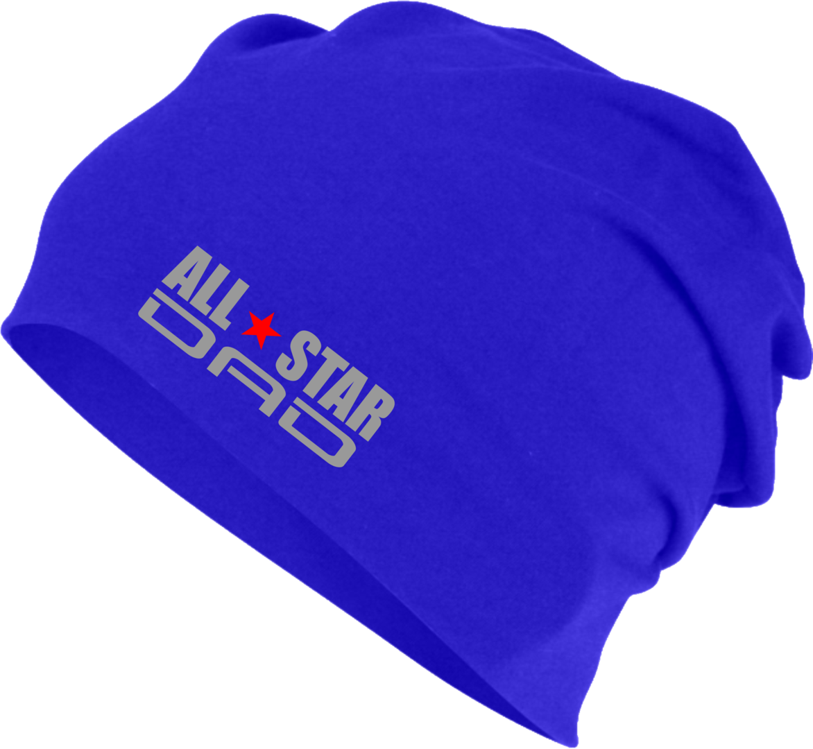 Beanie With Reflective All Star Dad Super Dad Print - Cat (1172x1080), Png Download