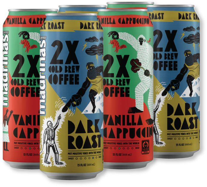 2x Sampler - Caffeinated Drink (700x636), Png Download