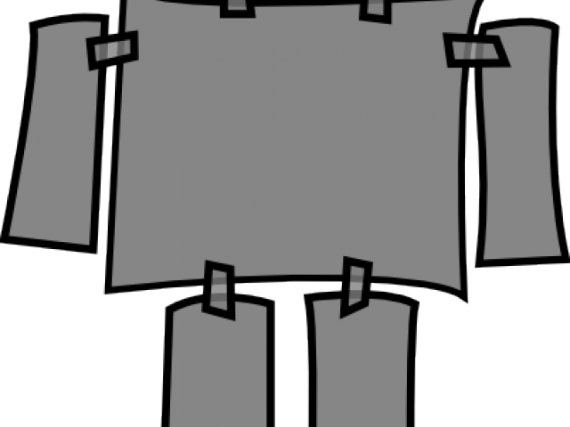 Robot Clipart Gray - Robot Cartoon (640x480), Png Download