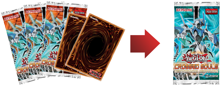 Back - Yu-gi-oh! Tcg Crossed Souls Advance Edition (932x365), Png Download