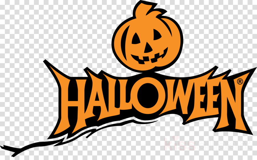 Download Halloween Logo Png Clipart Jack O' Lantern - Pumpkin Halloween Clipart Png (900x560), Png Download