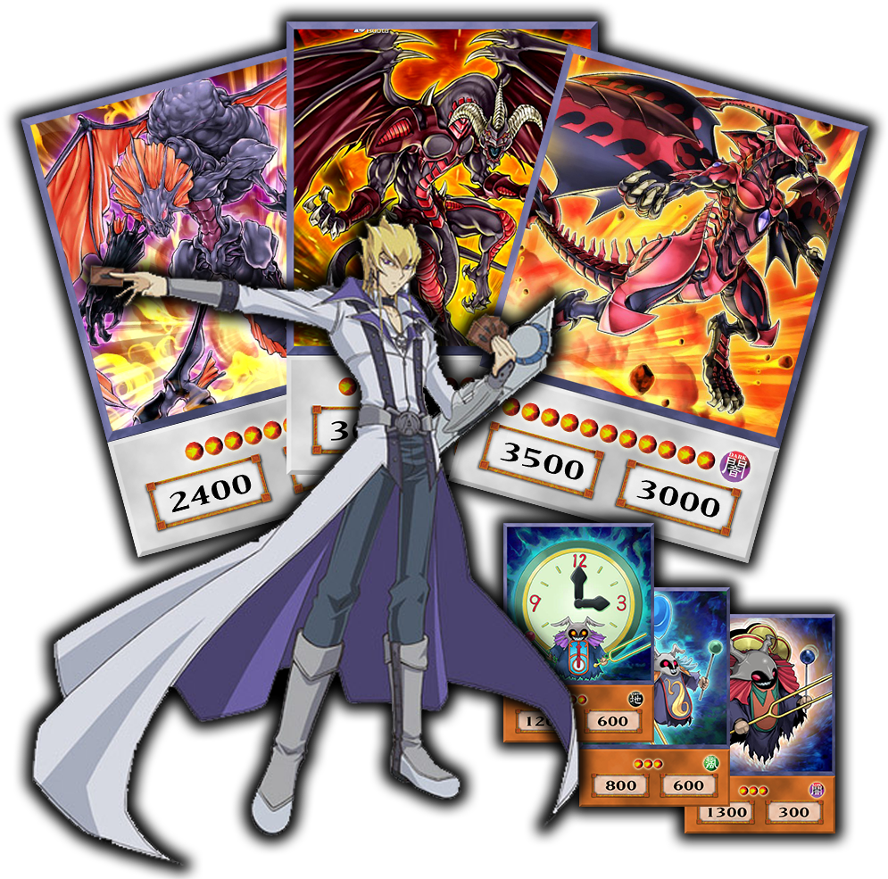 Konami Yugioh High-speed Riders Rare Red Nova Dragon (1000x1000), Png Download