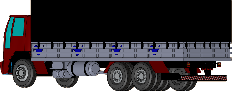 Load In 3d Viewer Uploaded By Anonymous - Trailer Truck (936x370), Png Download