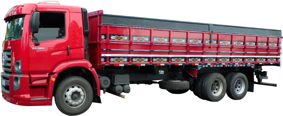 Linha Graneleira - Caminhão Carroceria De Madeira (1000x750), Png Download