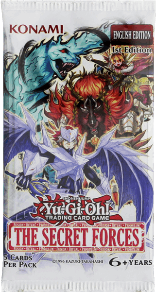 1 Of - Yu-gi-oh! The Secret Forces Booster Pack (600x600), Png Download