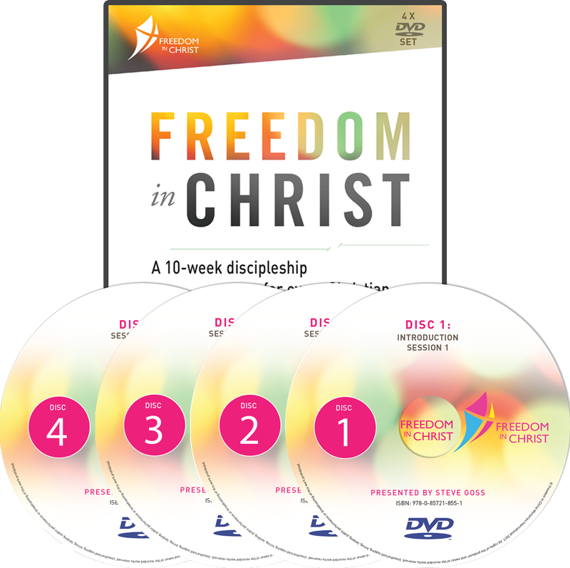 Freedom In Christ Course Dvd Teaching Set - Freedom In Christ Dvd (800x797), Png Download