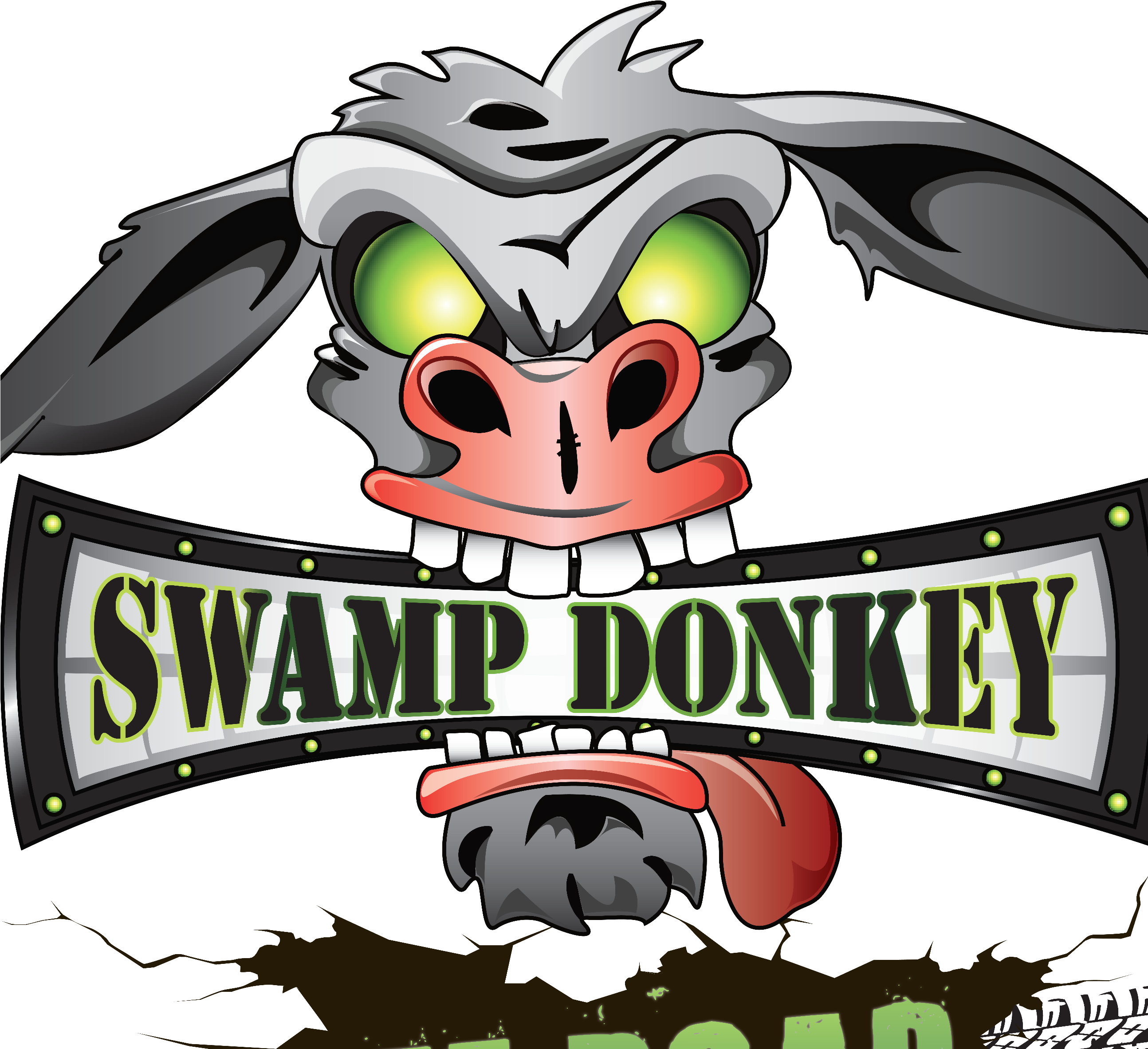 Swamp Donkey Cliparts - Swamp Donkey Offroad Logo (2587x2587), Png Download