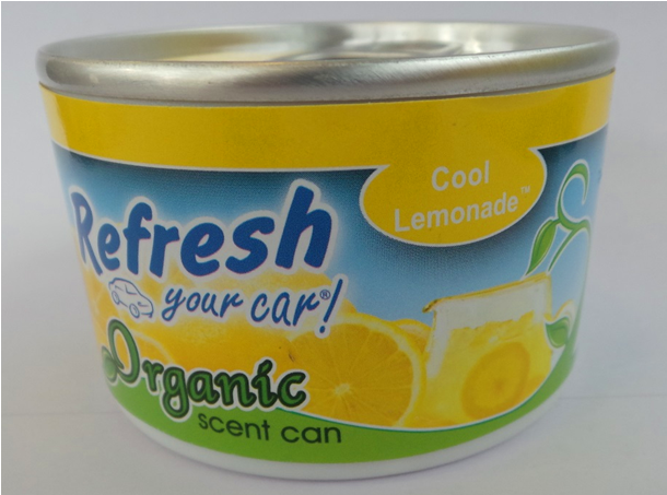 Refresh Cool Lemonate - Handstands Refresh Your Car Organic Can- Lemonade (800x800), Png Download