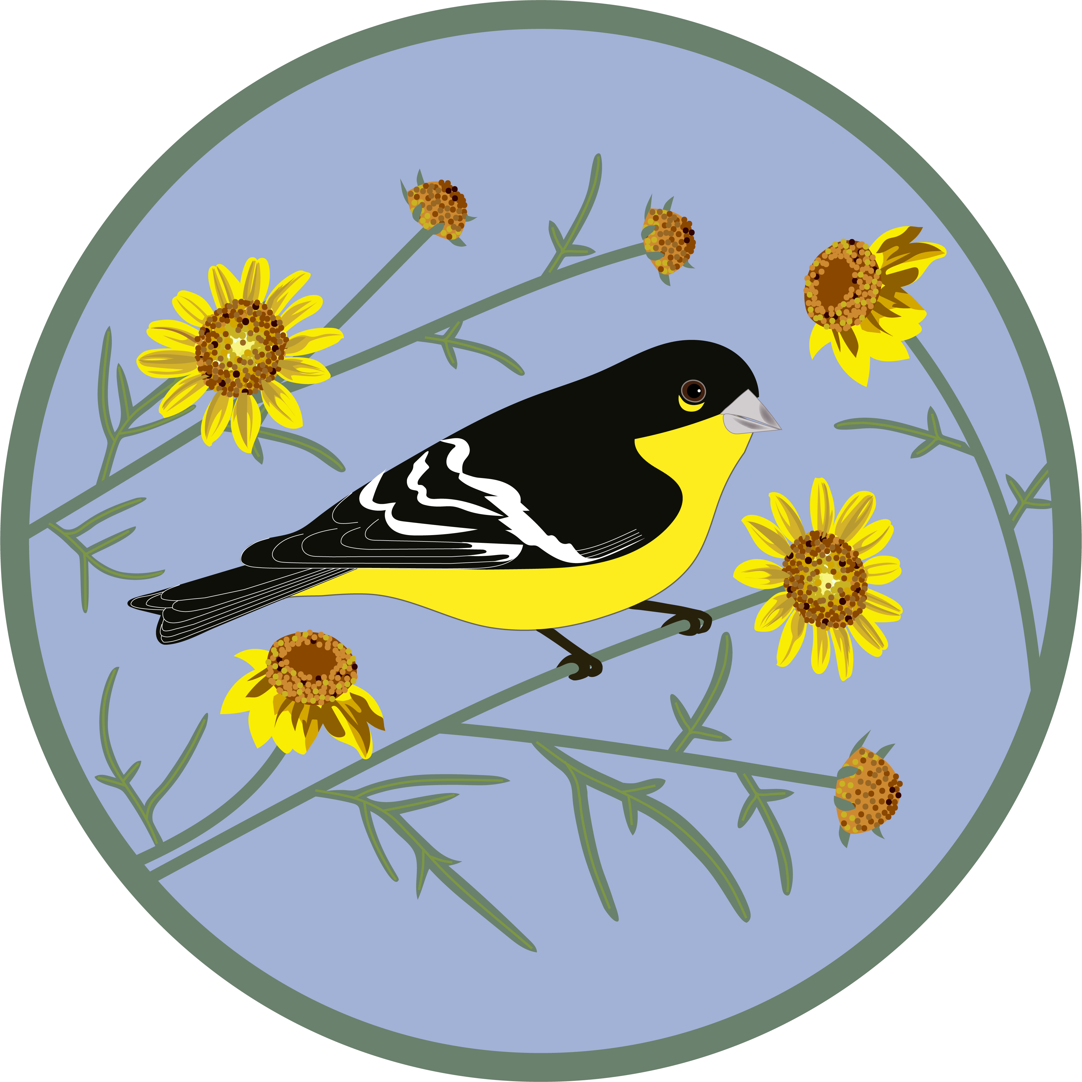 Flower Patch Png (3754x3753), Png Download