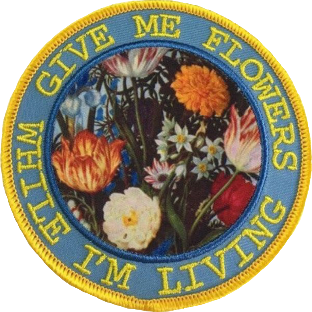 Patch Flowers Filler Fillers Aesthetic Floral Patches - Flowers In The Maritshuis By Mauritshuis 9789040083457 (1024x1024), Png Download