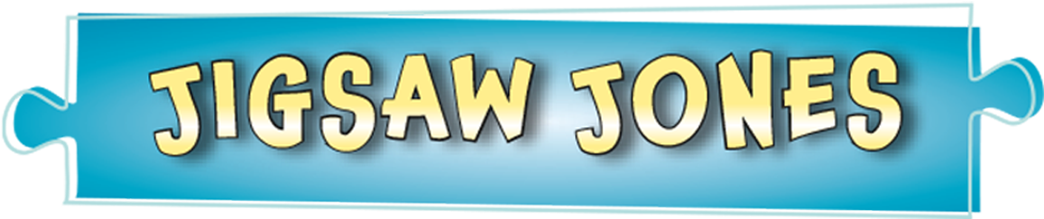 Books - Jigsaw Jones Books Logo (1388x284), Png Download