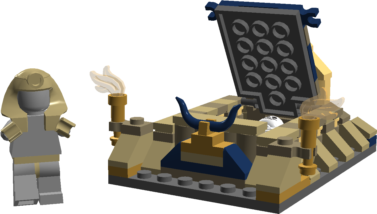 The Mummy - Lego Studio Mummy (1423x871), Png Download
