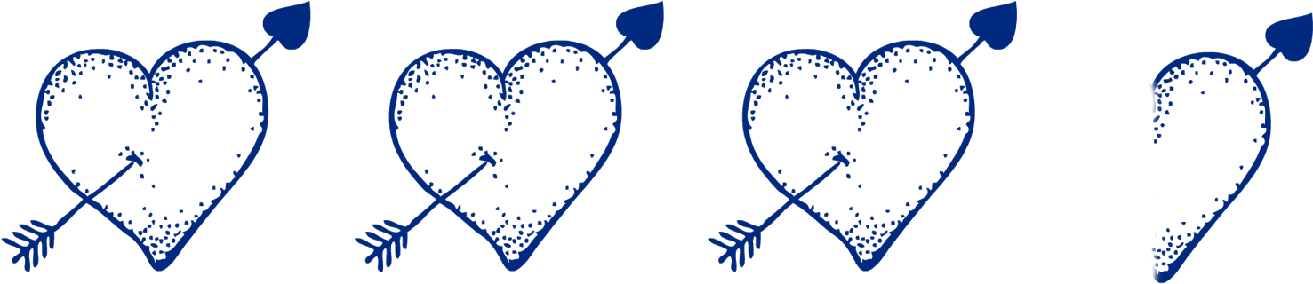 Free Four - Heart (1600x400), Png Download