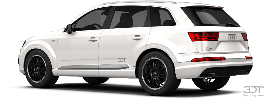 Under Construction Audi Q7 Suv 2016 Tuning - 3d Tuning (1004x373), Png Download