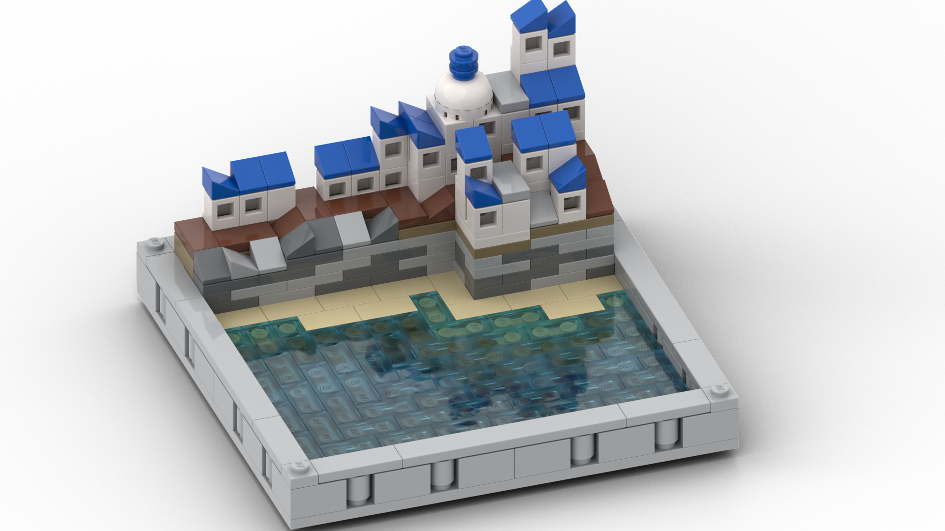 Moca Little 30 Minute Moc I Did This Morning - Floor Plan (1920x1080), Png Download