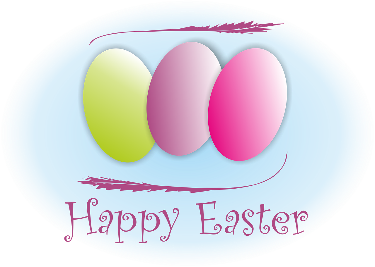 Spring Easter Eggs Png Image - Good Friday Easter 2018 (1280x913), Png Download
