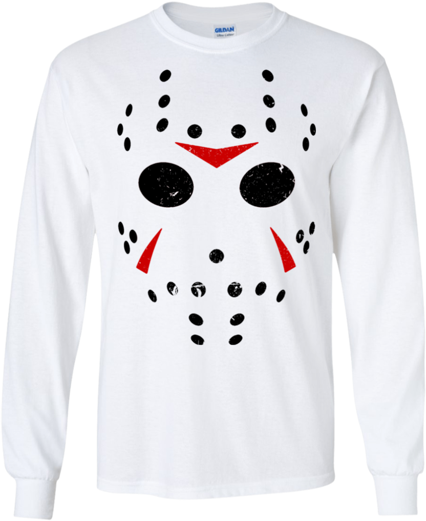 Full Hockey Mask - Jason Voorhees (1024x1024), Png Download