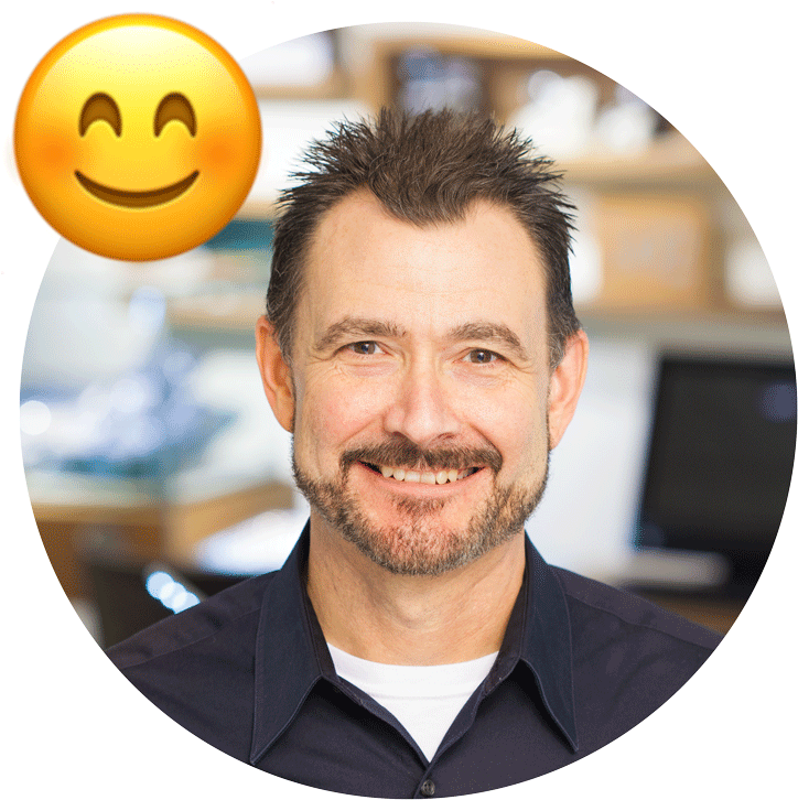 World Emoji Day Kevin Metz Smiley Face - Kevin Metz Stuller (726x734), Png Download