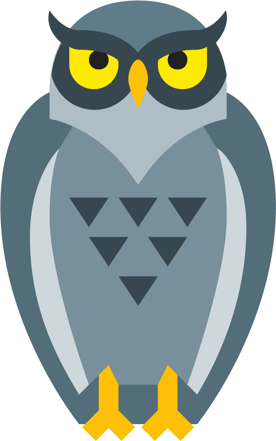 Owl Icon - Owl Png (1600x1600), Png Download