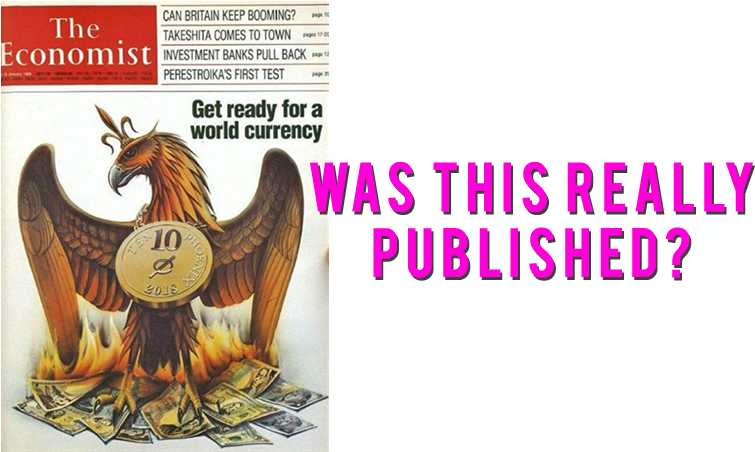 Recently I Came Across This Image Used By @dollarvigilante - Economist 1988 (800x480), Png Download