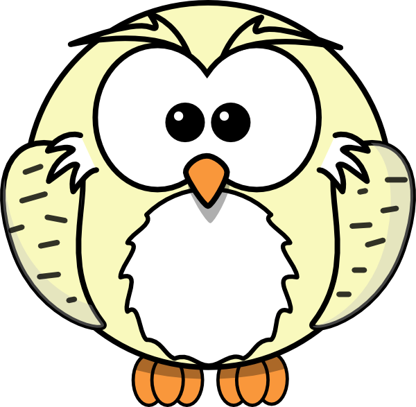 Harry Owl Cartoon Svg Clip Arts 600 X 587 Px (600x587), Png Download