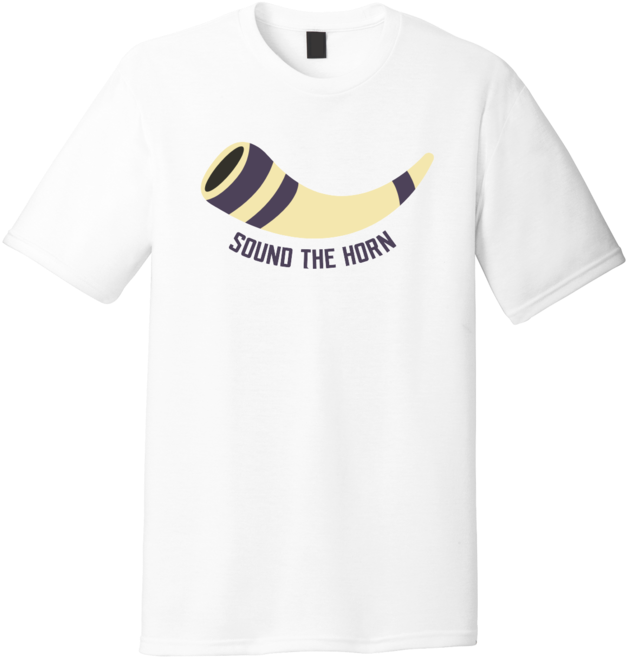 Sound The Horn Tee - Sound (650x690), Png Download