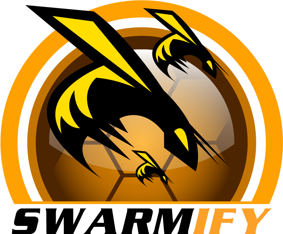 Swarmify (982x841), Png Download