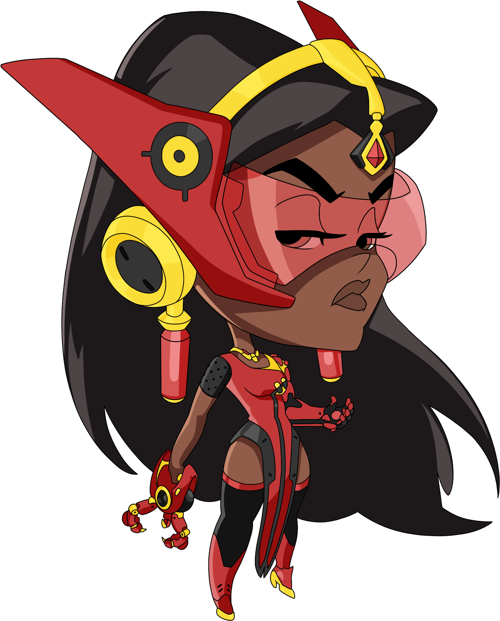 Shanghai Dragons - Overwatch Symmetra Cute Spray (2048x2048), Png Download