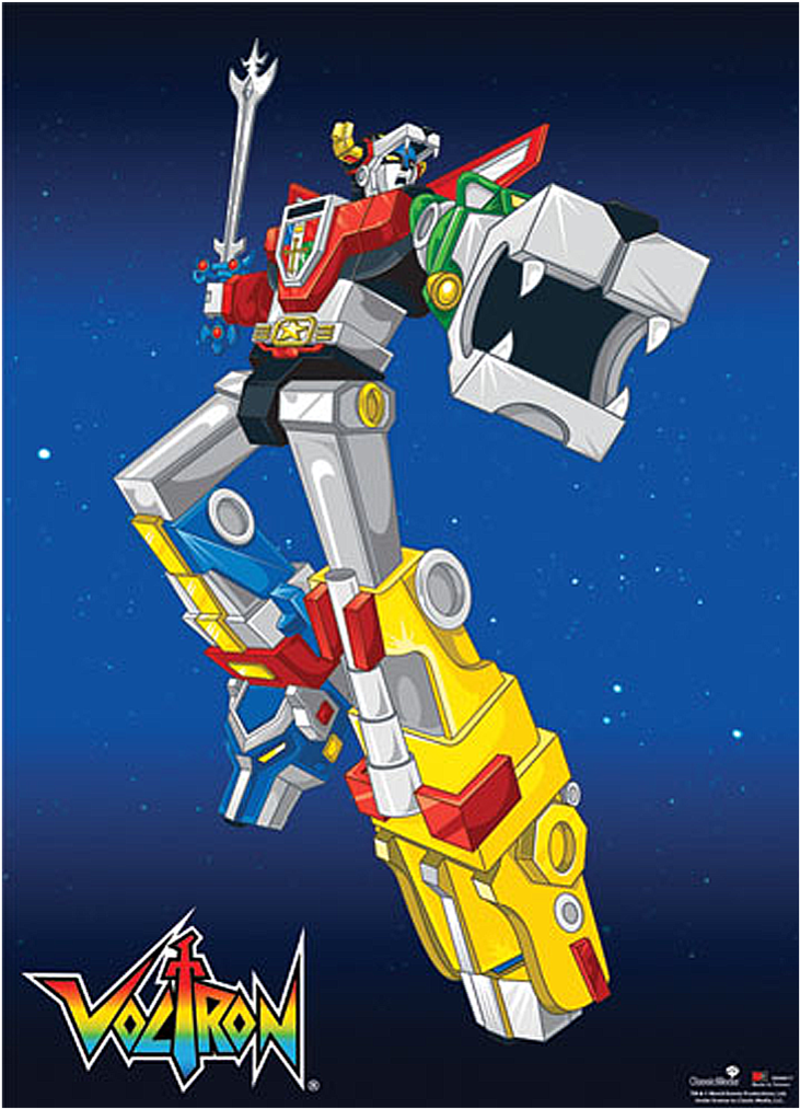 Old Voltronlike He Was Made From Mega Bloks - Beastmaster Voltron Hsanhe 6247 (1023x1024), Png Download
