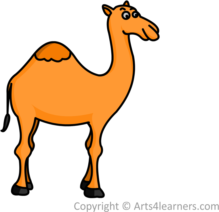 Drawn Camel Drawing - Easy Draw Camel (1024x768), Png Download