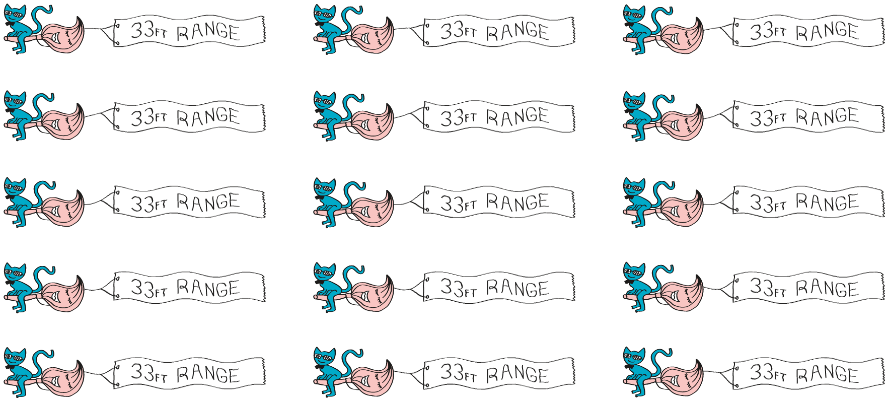 Logitech Doodle Collection Stickers (1845x850), Png Download