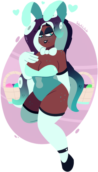 Happy Easter C - Drawing (500x680), Png Download