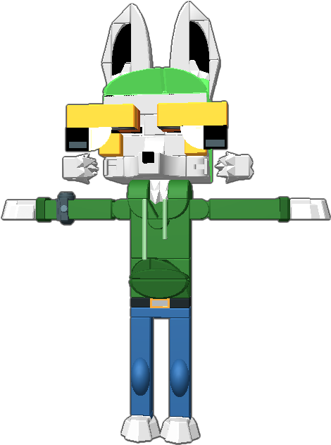 I Thought You Might Like Your Oragami Wolf Thing In - Cartoon (768x768), Png Download