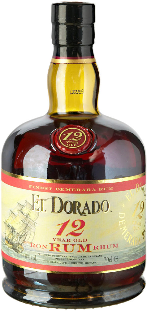 El Dorado 12 Year Rum - El Dorado Rum 15 (475x1005), Png Download