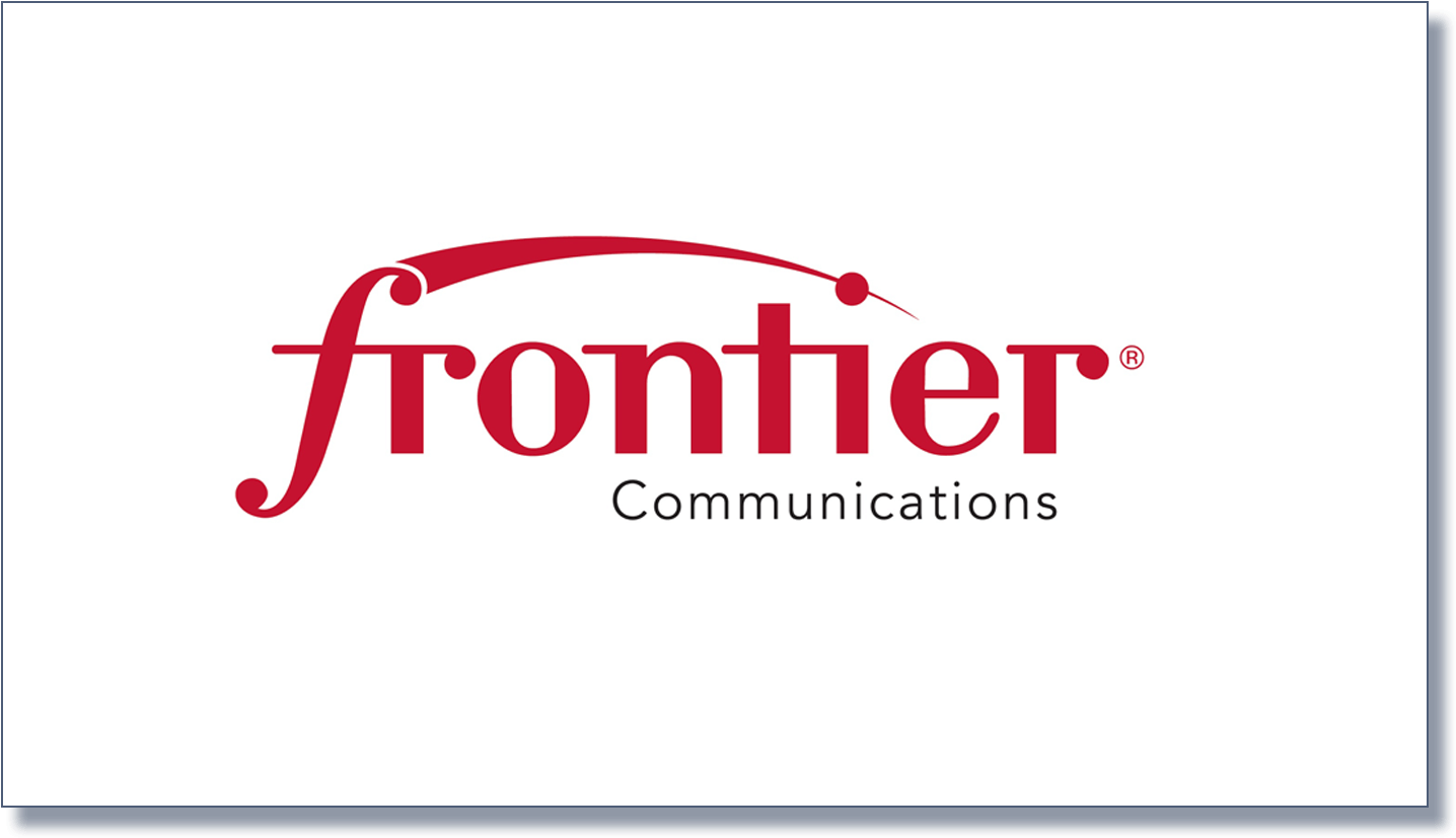 Crystal Sponsors - Frontier Communications (1500x900), Png Download
