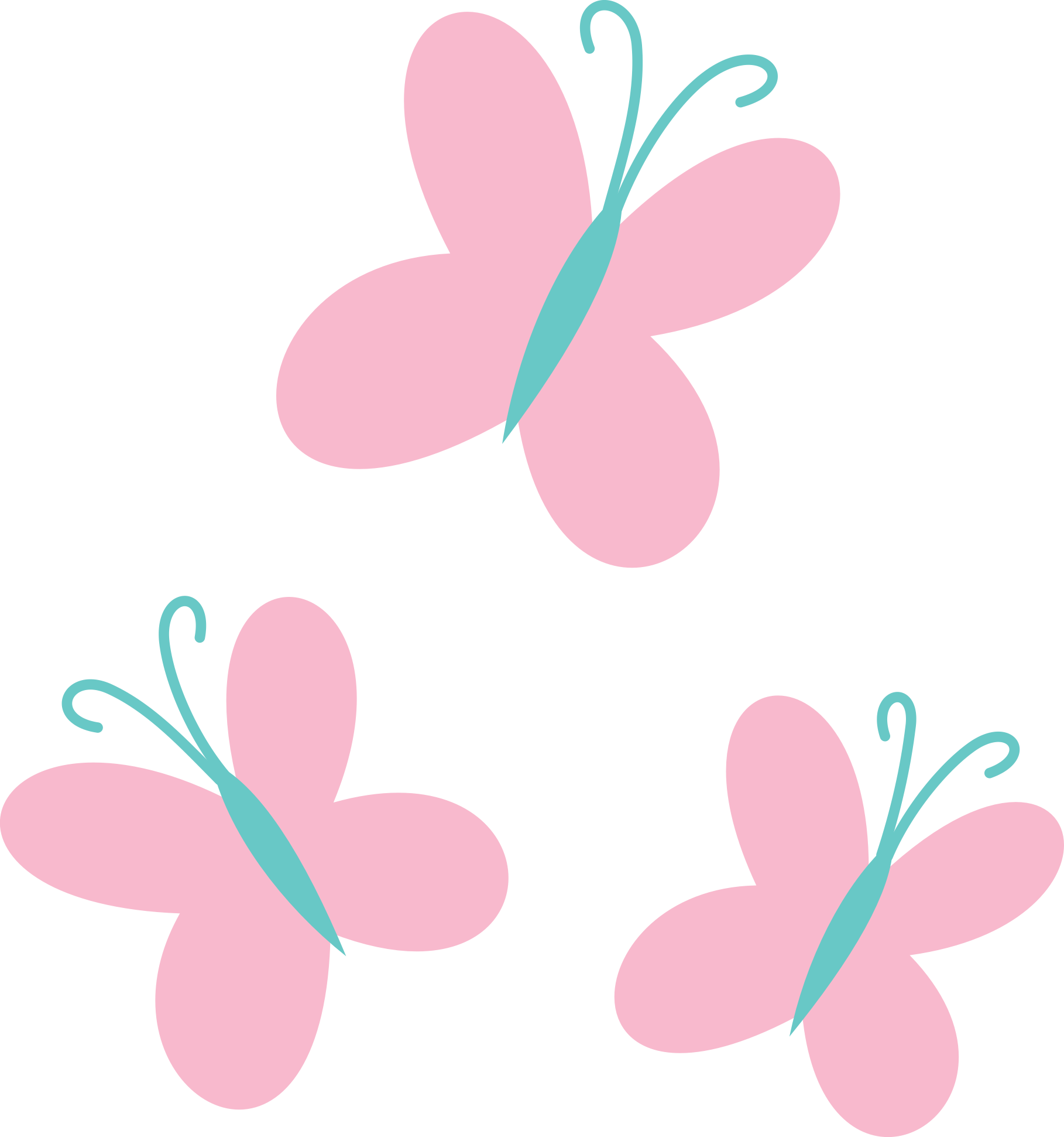 Mlp Cutie Mark Fluttershy (1818x1941), Png Download