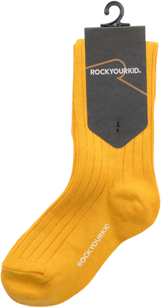 Rock Your Kid Knee High Sock Yellow - Ann Arbor Public Library (630x630), Png Download