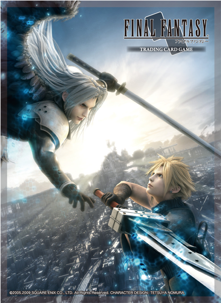 Final Fantasy Tcg Sleeves Ffvii Adventchildren Cloudsephiroth - Final Fantasy Vii Advent Children (600x600), Png Download