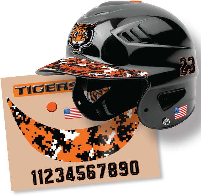 Batter Helmet Decal Set - Rawlings Boys'/girls' Cool Flo T-ball Helmet - Black (700x700), Png Download