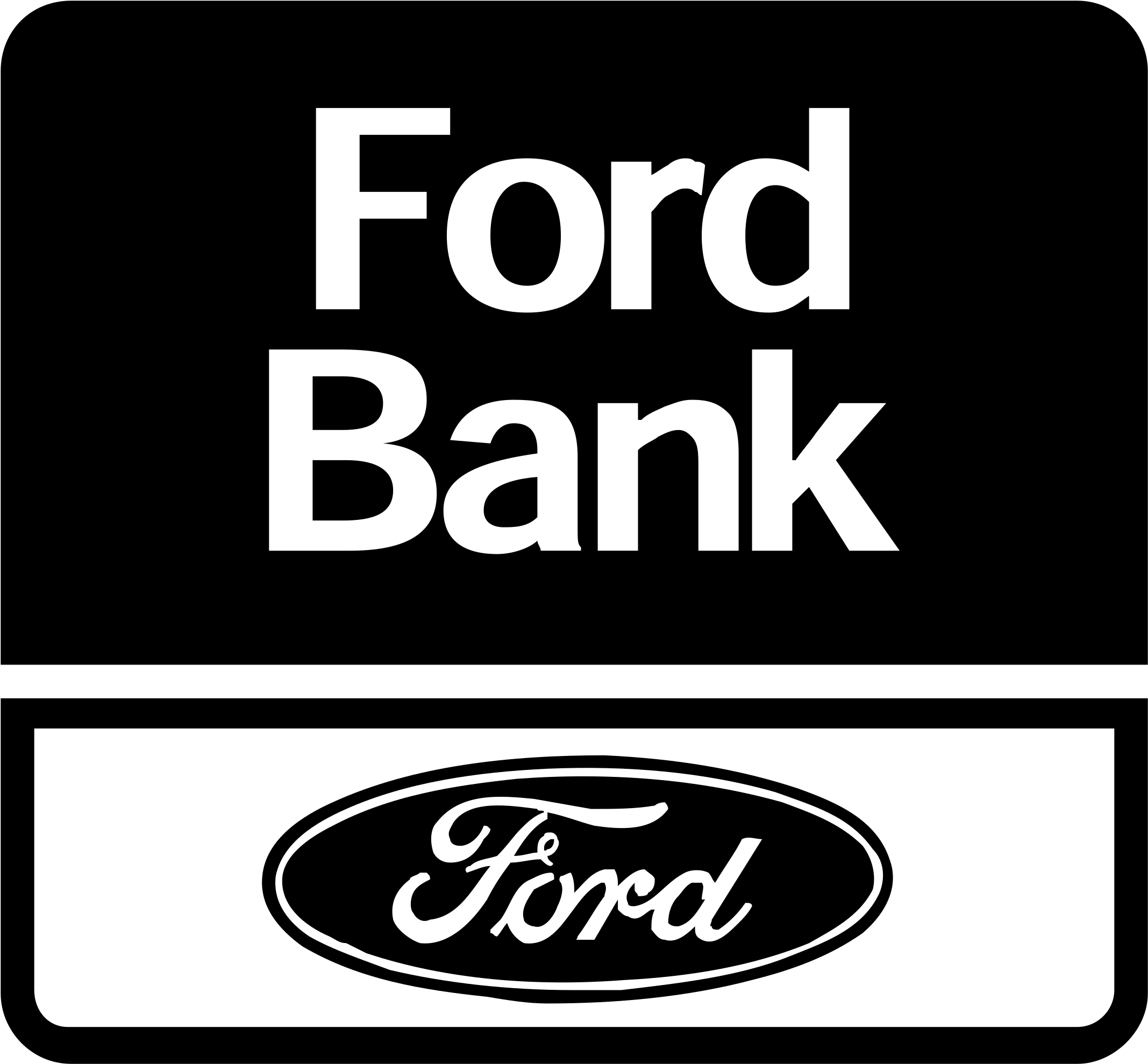 Ford Bank Logo Png Transparent - Ford Bank Logo (2400x2400), Png Download
