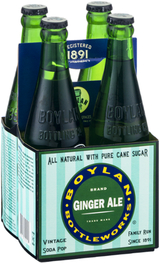 Boylan Bottleworks Ginger Ale - 4 Pack, 12 Fl Oz Bottles (600x600), Png Download