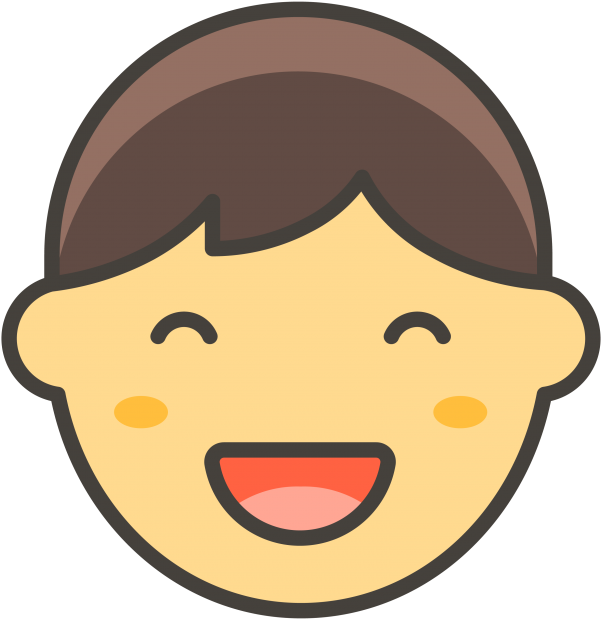 Boy Emoji Png Transparent Emoji - Emoji De Menina Png (866x650), Png Download