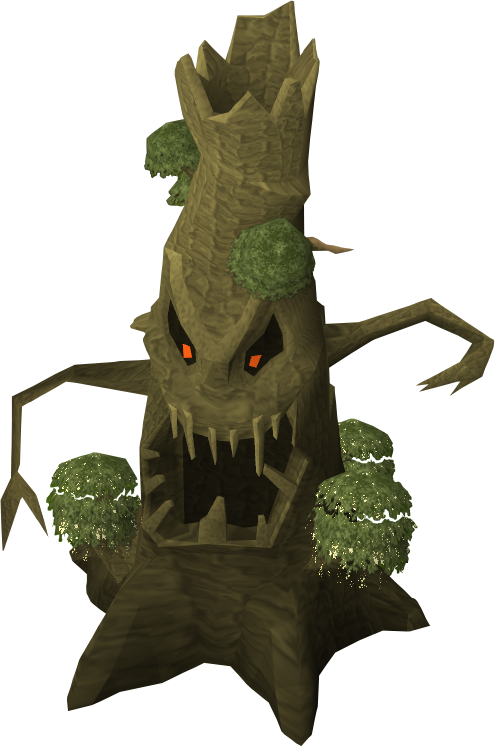 Evil Tree Spirit (495x747), Png Download