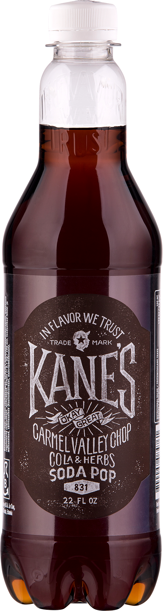Packaging - Kane's Carmel Valley Chop (536x2000), Png Download