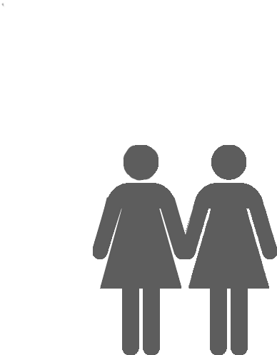 Girls Holding Hand - He & She (792x1224), Png Download