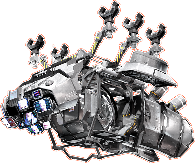 Ursula Warface (623x521), Png Download