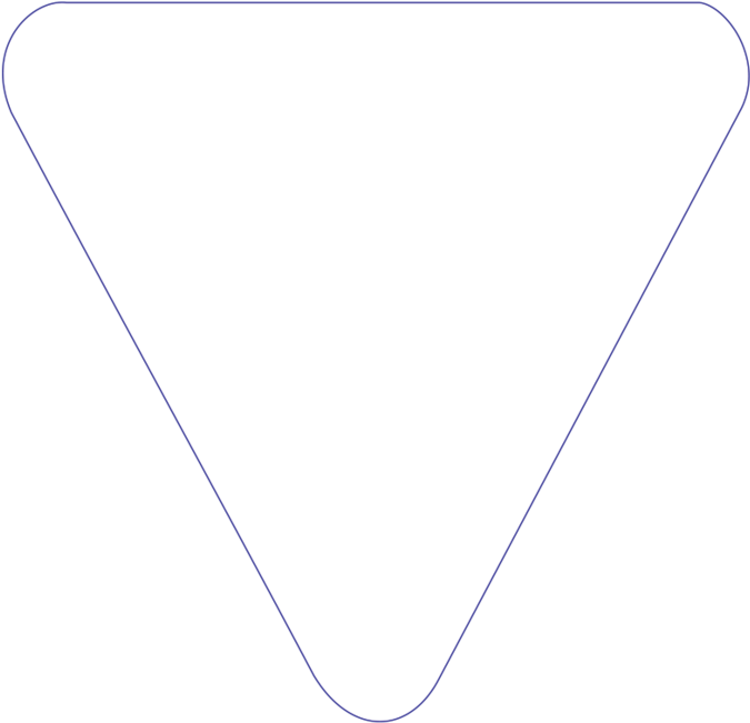 Triangle Hand Fans - Metal (684x685), Png Download