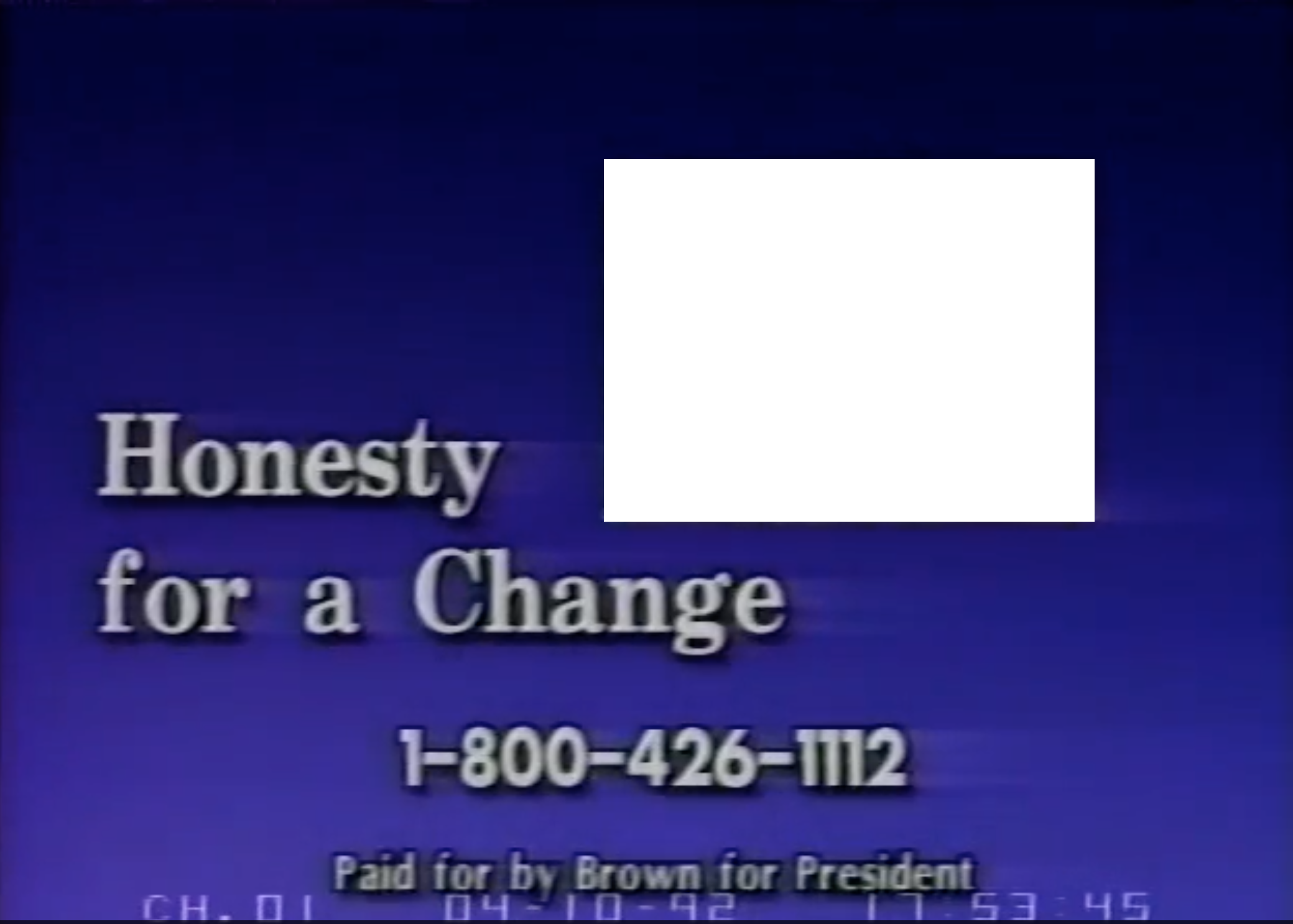 Jerry Brown "honesty For A Change" - Jpeg (2079x1486), Png Download