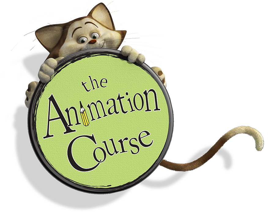 Clip Black And White Download The Animation Course - Cat (900x900), Png Download