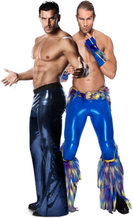 Breezango - Wwe Alberto Del Rio (433x728), Png Download